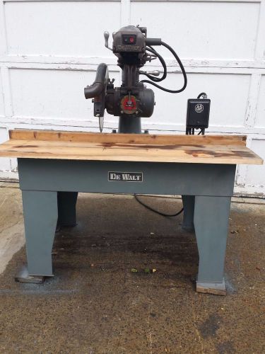 Dewalt Radial Arm Saw