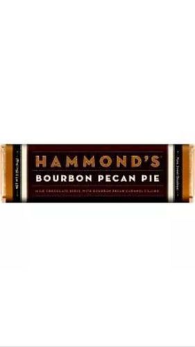 Hammonds Bourbon Pecan Pie Milk Chocolate Candy Bar, 2.25 Ounce -- 12 per case.