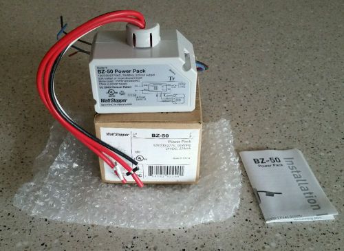**new in box** watt stopper bz-50 120/230/277v occupancy sensor power pack for sale
