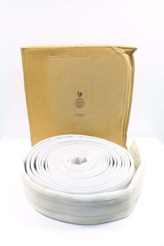 New rawhide fire hose 1-3/4 in 50ft 800psi white fire hose d541538 for sale