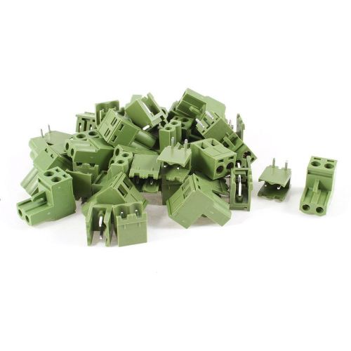 uxcell 20 Pcs AC 300V 10A 5.08mm Pitch 2 Pin Screw Pluggable Terminal Block