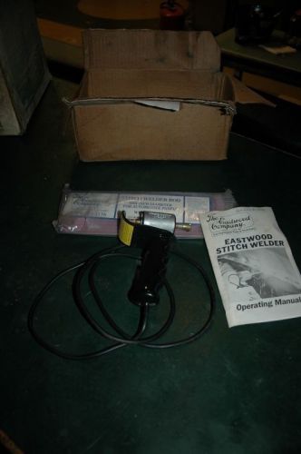 EASTWOOD STITCH WELDER ~ WITH 6LBS 5/64 WELDING ROD &amp; INSTRUCTIONS ~ OLD SCHOOL