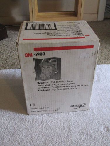 3M Model 6900 Full Facepiece Respirator, size Large - NEW/Sealed!