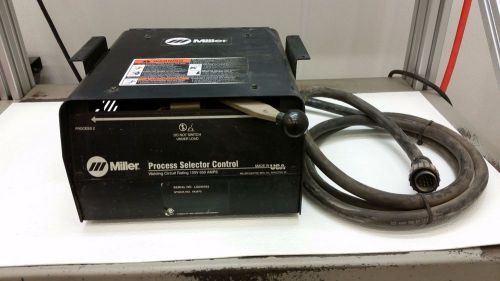 MILLER PROCESS SELECTOR CONTROL