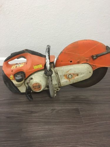 STIHL TS 420 Cutquik 14”  66.7 cc Gas Powered Concrete Saw. Parts Or Repairs