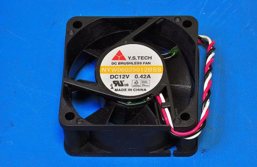 3-PCS FAN Y.S. TECH NYW06025012BSS 06025012