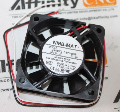 New NMB-MAT 2406KL-05W-B59 24V 0.13A 6015 60x60x15MM Cooling Fan