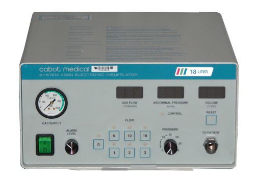 Cabot 4000 18l Electronic Insufflator