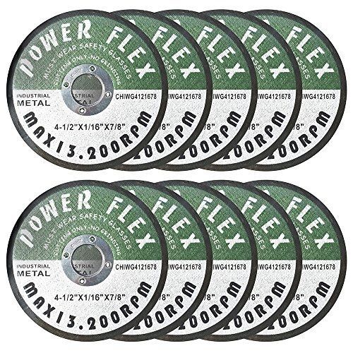 Ocm 4 1/2&#034; x 1/16 x 7/8&#034; premium cut off wheels - 10 pack, for cutting all for sale
