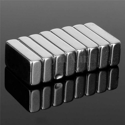 8pc Strong Block Magnets  Rare Earth Neodymium N50 Kids Diy Projects