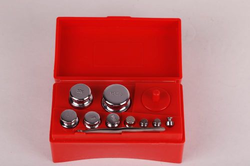 Smart Weigh Calibration Weight Kit Includes 50g 2x20g 10g 5g 2x2g 1g and 8 Di...