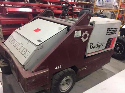 POWER BOSS INDUSTRIAL FLOOR SWEEPER MOD. SW/62