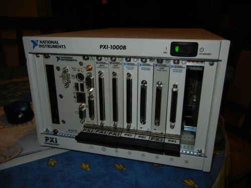 National Instruments PXI system, NI-8175, NI-6071e, NI-6527, NI6704, NI-8420