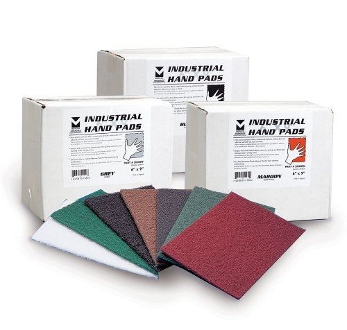 Mercer Abrasives 285GRN-20 6-Inch by 9-Inch Non-Woven Industrial Strength Hand
