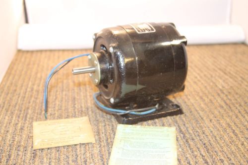 Bodine Electric Company, AC Motor, NSI-33 115 vac 1750 rpm 1/20 hp New