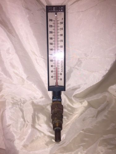 Vintage trerice thermometer, 30-240f &#034; nice condition&#034; for sale