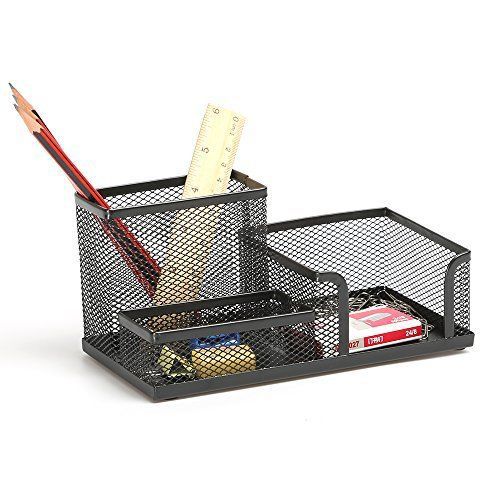 Aojia Mesh Collection Supply Caddy, 8.27&#039;&#039;&#039;&#039;x4.33&#039;&#039;&#039;&#039;x3.94&#039;&#039;&#039;&#039;h,black Ly-9128a