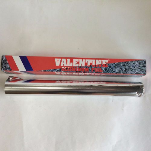 VALENTINE ALUMINUM FOIL ROLL KITCHEN COOKING WRAPPING EXTRA HEAVY-DUTY