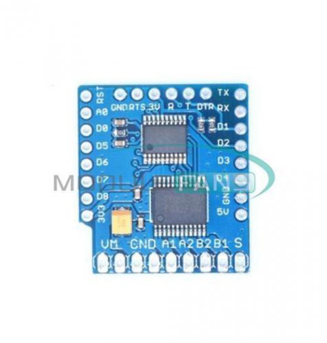 Motor shield for wemos d1 mini i2c dual motor driver tb6612fng (1a) v1.0.0 m85 for sale