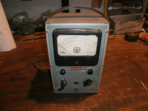 Vintage EICO Model 221 Electronic Voltage And Ohm Meter Not Tested