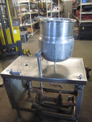 Crown Vulcan Steam Jacketed Tilt Kettle DC-6 On Stand  6 Gallon FREE SHIPPING