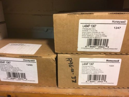 Honeywell pressuretrol l404f 1367 *new in box* for sale