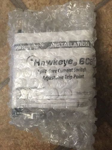 New Hawkeye H608 Split Core Current Switch Brand Adjustable Trip Point