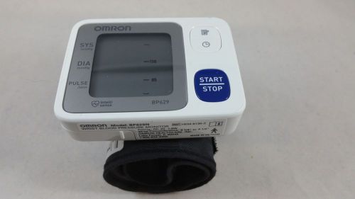 Omron BP629 3 Series Wrist Blood Pressure Monitor, White, Small