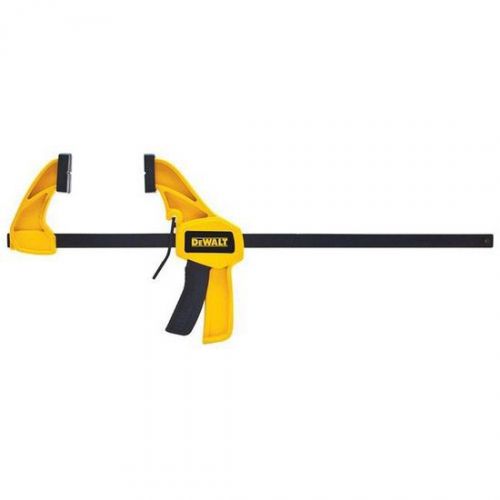 Dewalt dwht83140 12&#034; medium bar clamp w/200lb clamping force &amp; nylon body for sale