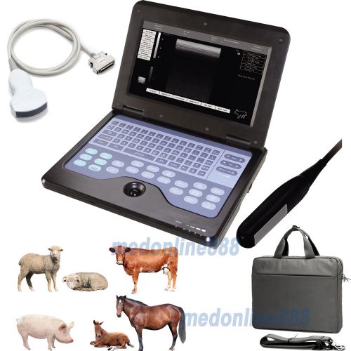 VET Veterinary Ultrasound Scanner For Equine/cows/sheep use Rectal +Convex probe