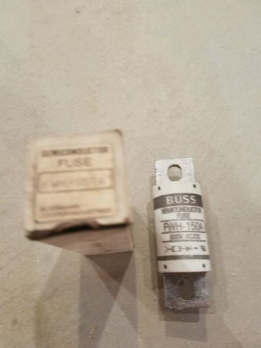 New in box cooper bussmann fwh-150a semiconductor fuse 150 amp 500v ac/dc new for sale