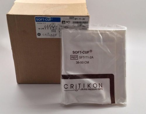 GE Critikon Thigh SOFT-CUF Blood Pressure Cuffs SFT-T1-2A Box of 20