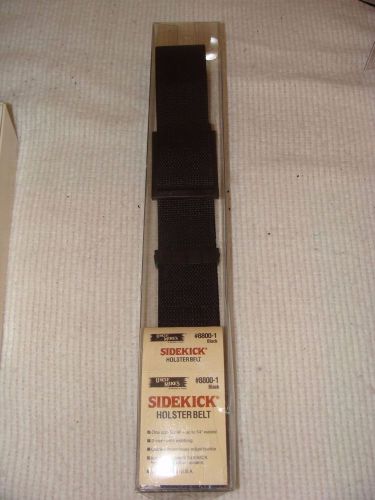 Uncle Mike&#039;s 88001 Black 2&#034; Nylon Web Sidekick Holster Belt For up to 54&#034; Waist