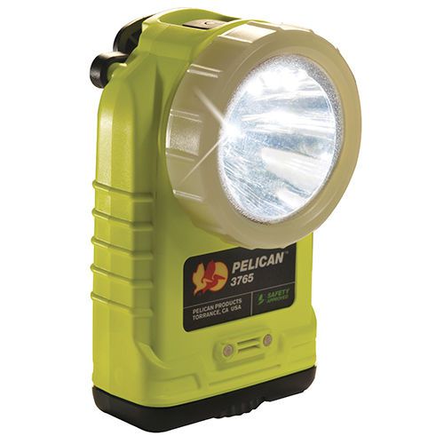 Pelican 3765 Rechargeable PL LED Flashlight (Yellow)