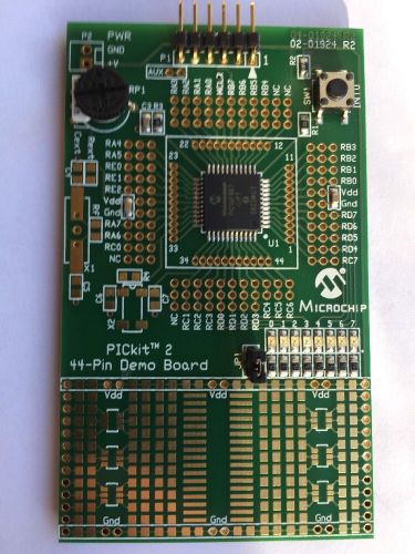 Brand New Microchip 02-01924-R3 Pickit 2 44 Pin Demo Board