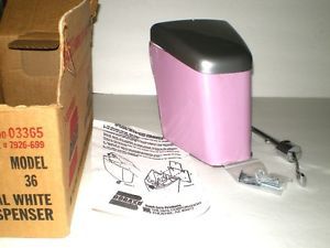 Vintage NEW Boraxo Soap Dispenser Model 36 never used w/ original Hardware Box