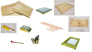 Unassembled 10 Frame Beekeeping Kit - Everything Needed to get Started!