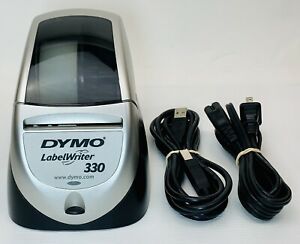 DYMO LabelWriter 330 THERMAL LABEL PRINTER Power &amp; USB Data Cables, EXCELLENT