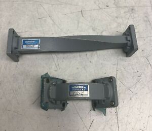 LOT OF 2 WAVELINE WAVE GUIDES 732-2 AND 790-2 WAVEGUIDE