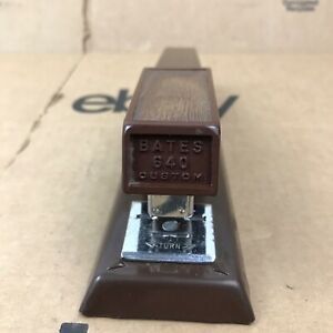 Vintage Bates 640 Custom Desktop Strapler 1.B1