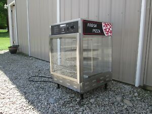 Nemco 6451 Self Serve Pizza Merchandiser w/ Three 18in Racks 