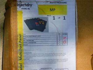 Injectidry MP Vac it Panel Multi Port Panel Set 6 panels Fittings COMPLETE NOS