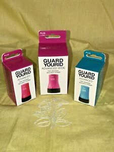 Guard Your ID Identity Theft Prevention Stamp ADVANCED Roller 3 Pack ( 1 Wide)