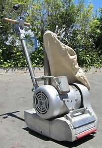 Essex Silver Line 8” Hardwood Floor Drum Sander S-L-8 with Dust Bag