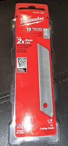 Milwaukee Set of 2 Micro-Carbide 10 Snap-Off Blades 25 MM Up to 2X Blade Life