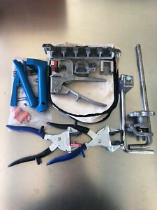 3M 710 CABLE SPLICING RIG HAND PRESSER CUTTER COMPLETE SET COPPER CABLE TELCO