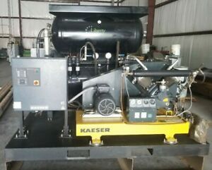 KAESER AIR COMPRESSOR BOOSTER N 502-G SYSTEM WITH OUTPUT 506 PSIG 18CFM LASER