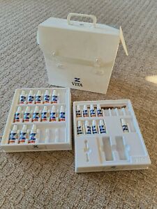 Dental lab VITA Zeta polymer 3D MASTER assortment  kit, Used,13 UNOPENED bottles