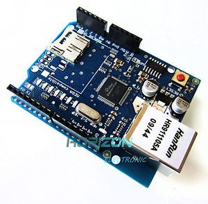2PCS Ethernet Shield W5100 Network Expansion Board For Arduino UNO R3 Mega 2560