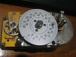 Vault timer made by Kumahira Safe Co. Japan,11 Jewel, precisionmatic, working